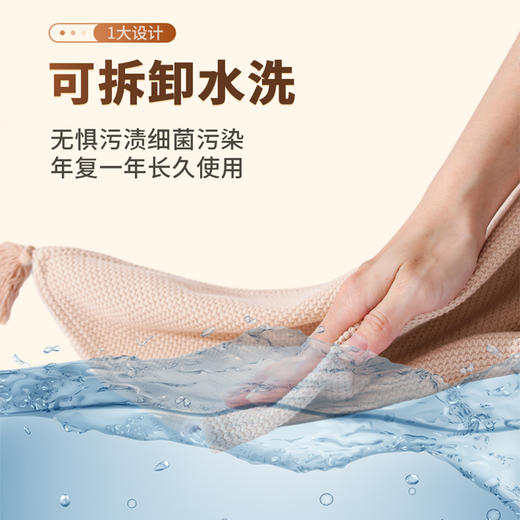 过冬神器电热暖身MERF云裳披毯 | 可披·可盖·可水洗、多档温度可调、舒适温暖 商品图7
