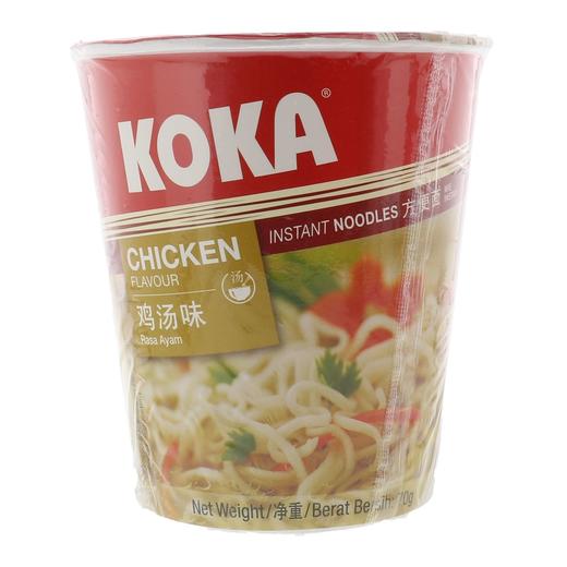 KOKA 鸡汤味快熟面杯装 70g/杯 商品图1