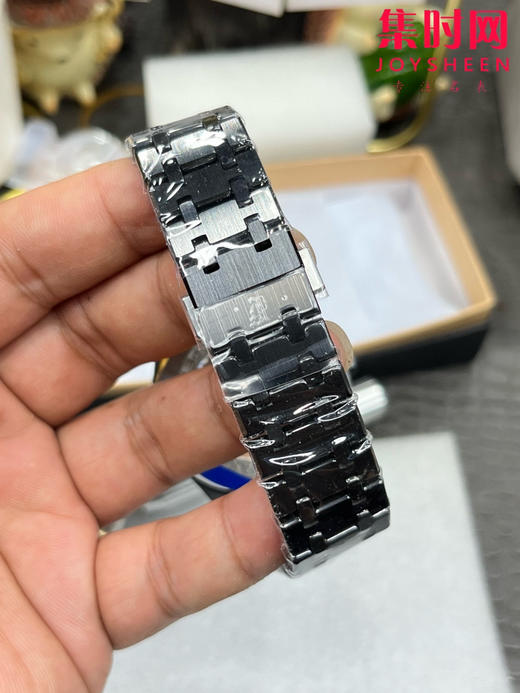 AP爱彼 APS皇家橡树26579系列 黑陶瓷26579 真月相 皇家橡树系列 男士腕表 商品图7