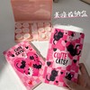 新款可爱多付装六副装美瞳盒隐形眼镜盒伴侣盒8085【图案混发】 商品缩略图1