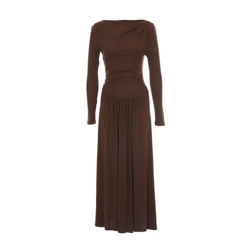 VIMAGE纬漫纪修身显瘦舒适休闲长裙连衣裙冬季新款V2207833 商品图6