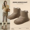 ZHR则则加绒保暖雪地靴防水厚底防滑女鞋2024冬季新款百搭棉鞋女 商品缩略图1
