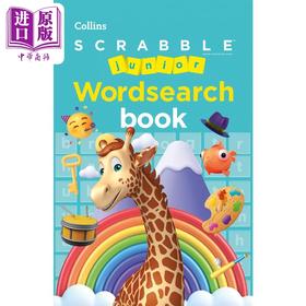 预售 【中商原版】SCRABBLE™ Junior Wordsearch Book  SCRABBLE™ 拼字游戏初级读本 英文学习 港台原版 