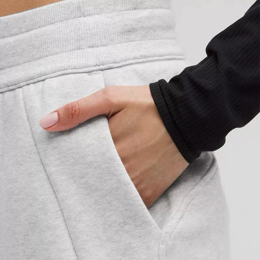 【捡漏 又要抢光了】可儿自留3色 特长款 Lulu Scuba 微绒阔腿裤 适合长腿MM 商品图3