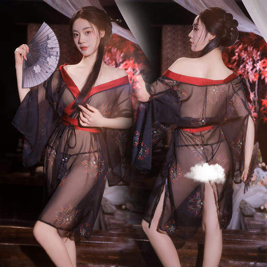 魅影印花和服套装6628 商品图4