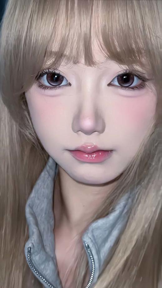 Vigour girl 半年抛美瞳 小猫语音条 直径14.5mm着色13.8mm 商品图5