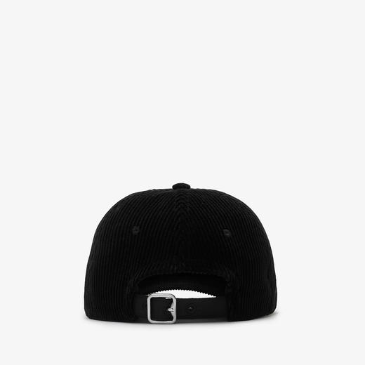 【一】BURBERRY 巴宝莉 女士灯芯绒棒球帽 黑色 8099732 A1189 商品图2