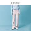 东黎 •  小山羊绒女士秋冬时尚宽松垂感保暖中腰直筒裤 21BBT28 商品缩略图1
