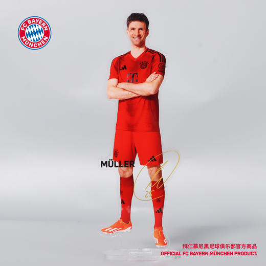【官方正版】拜仁慕尼黑足球俱乐部|球员立牌正品周边纪念品足球迷 商品图2
