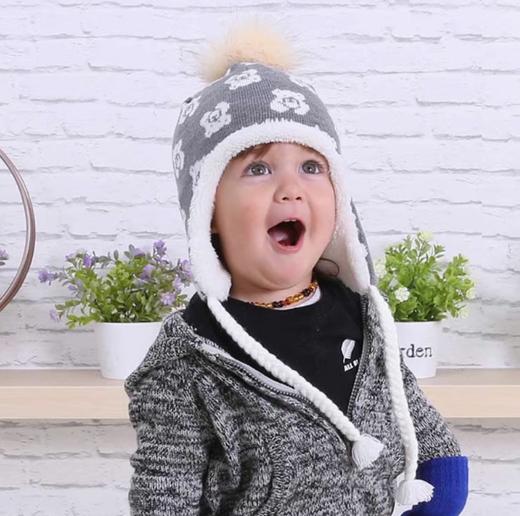 秋冬针织帽 加拿大本土品牌 婴儿至6岁 加厚保暖 亲肤舒适 I 百里衣 商品图3
