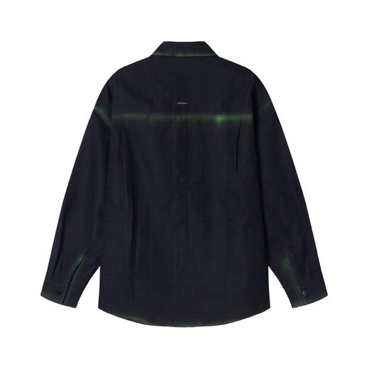 CS190新款日系潮牌手绘描边宽松衬衣领外套男秋季个性休闲夹克 商品图5