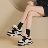 westory2024年秋冬新款休闲风厚底平跟舒适百搭毛毛鞋休闲板鞋W24DM85071 商品缩略图0