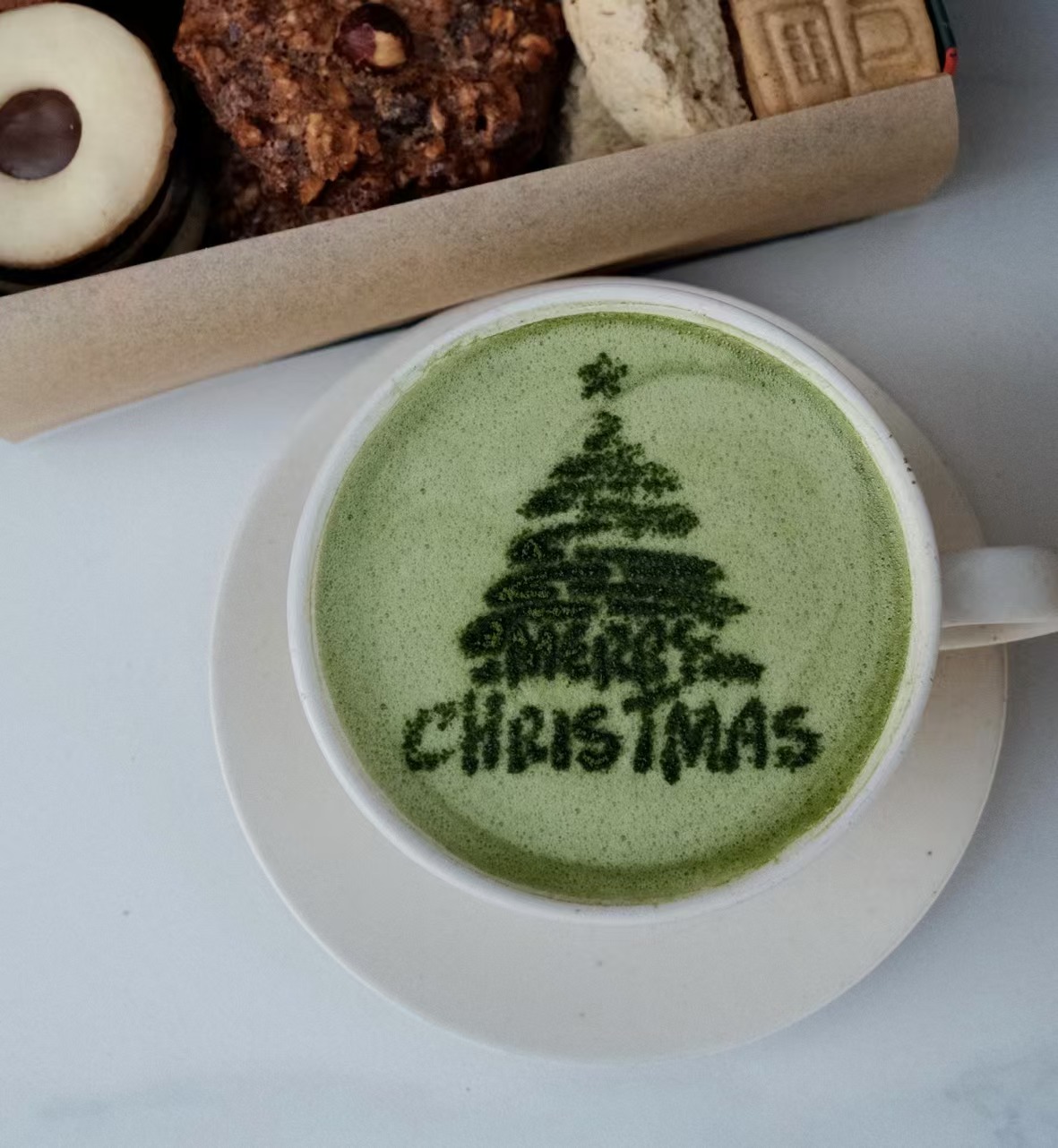 抹茶杏仁奶Matcha Almond Milk