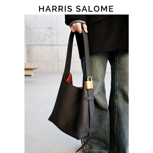 Harris Salome懒懒锁头Tote Hobo包 商品图3