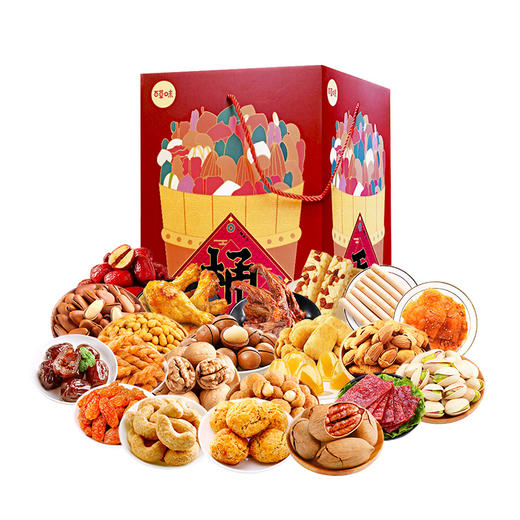 百草味一桶天下礼盒(3277g) 商品图0