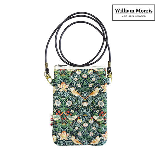 HUJI祤集竖版手机包WilliamMorris花鸟系列 商品图3