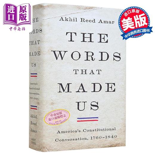 【中商原版】以法为教 1768-1840年美国宪法历史 The Words That Made Us 英文原版 Akhil Reed Amar 人文社科 历史 商品图0