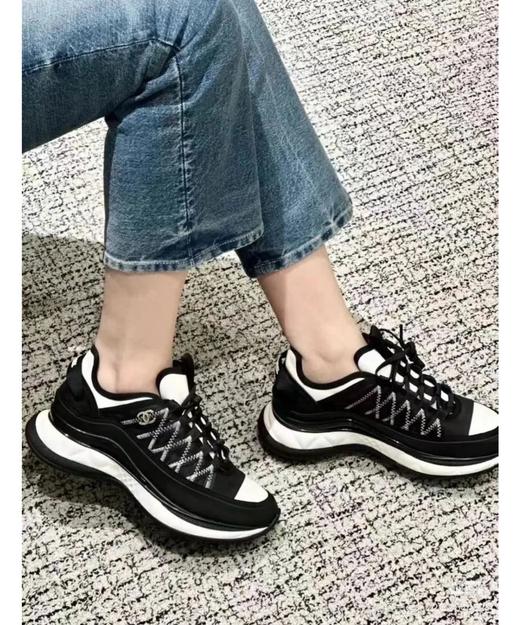 香奈儿24b新款黑白厚底运动鞋初秋第一爆款来袭宝贝们金手指动起来（HC） 商品图4