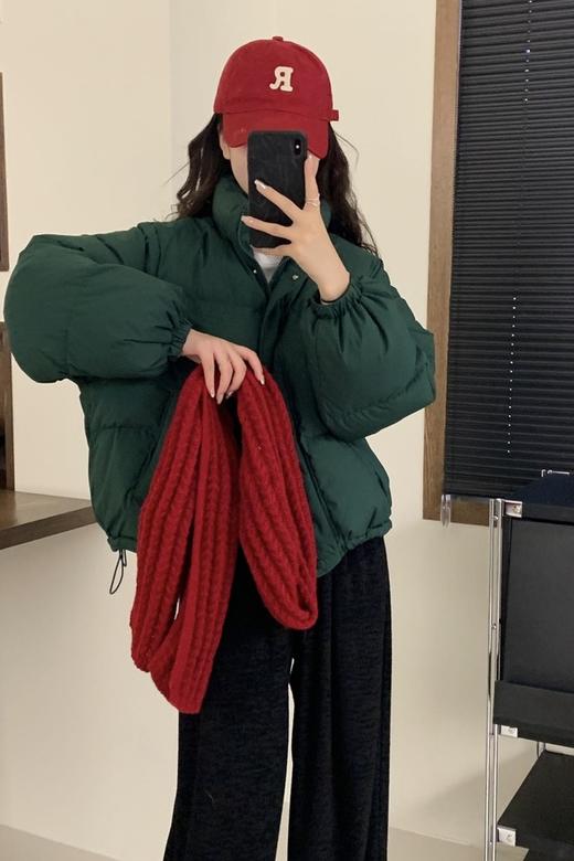 HAYES 立领宽松保暖羽绒外套 19777 商品图2