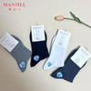 【拍3双29元】熳洁儿 男士长筒棉袜运动抗菌棉袜24714902 商品缩略图0