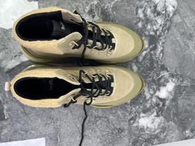 瑕疵COACH/蔻驰 男士高帮系带防滑透气户外工装靴