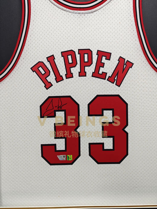 收藏系列 皮蓬 公牛队33号白色限量版 亲笔签名球衣 商品图2