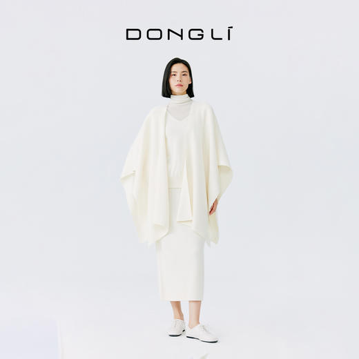 东黎 • 山羊绒女士秋冬气质披肩 3486 商品图1