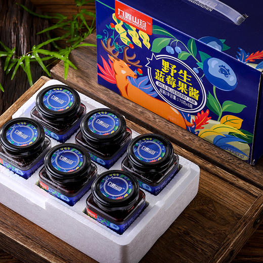 小兴安岭密语  有机野生蓝莓果酱，寒地珍果熬制的梦幻甜酱 商品图0