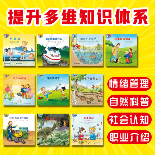 德国儿童通识教育小百科  认知大飞跃(共10册） 商品图3