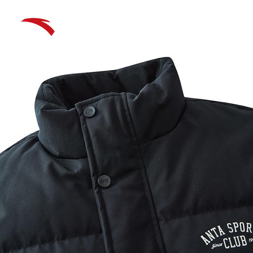 【4XL断码】安踏户外羽绒服马甲男士2024冬季新款立领鸭绒保暖背心152448901【无货退款，介意勿拍】 商品图1