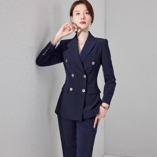 IWY/高端西装套装女春秋修身气质干练西服外套商务通勤正装职业工作服  23CP1340 商品图2
