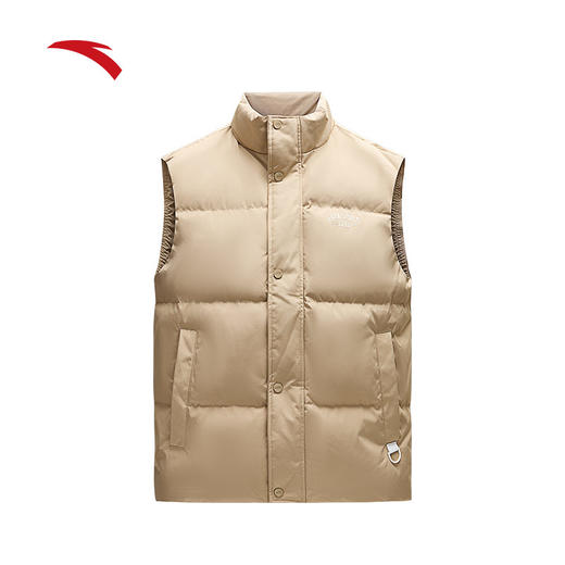 【4XL断码】安踏户外羽绒服马甲男士2024冬季新款立领鸭绒保暖背心152448901【无货退款，介意勿拍】 商品图3