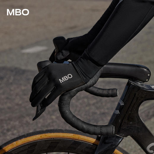 MBO男女通用防风缓震保暖抓绒长指骑行手套AG181户外手套（经销商专拍链接，非经销商拍单不发货） 商品图7