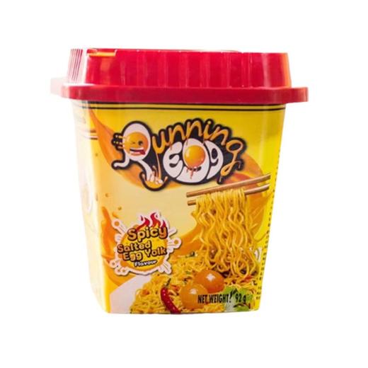 奔跑吧蛋蛋 香辣咸蛋黄风味拌面 92g/桶 商品图1