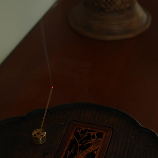 【娘娘甄选】 | 鹅梨帐中香20克约60支·崖柏香10克约37支【赠黄铜香插】·线香·鹅梨沉香檀香灵芝丁香琼香壳料降龙香等·本品不参与满赠满减 商品图3