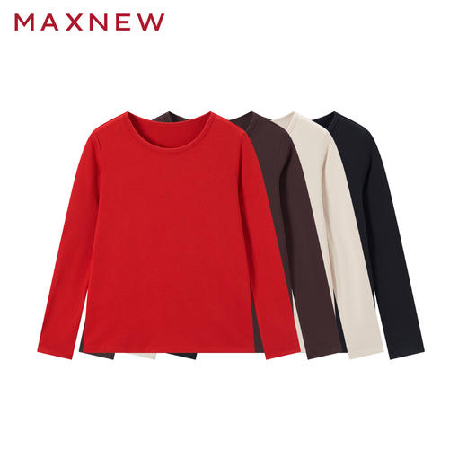 【内衣】圆领倍暖上衣1N4428105 商品图1