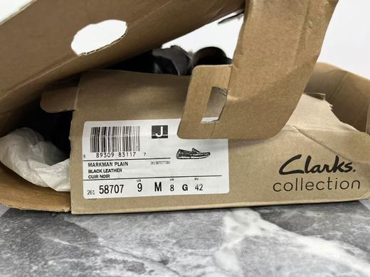 瑕疵Clarks/其乐 Markman Plain男士秋季商务休闲皮鞋乐福鞋 商品图3