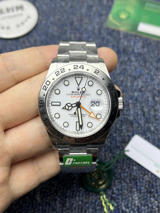 C探二 C+劳力士探险家型二代 V3版 白盘探二 3285机 男士腕表 表径42mm 商品图1