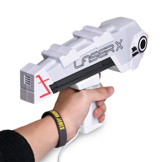 欢乐加Laser-x炫彩酷炫电动玩具枪CS真人吃鸡对战枪男孩 生日礼物 官方标配 商品图5