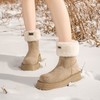 ZHR则则加绒保暖雪地靴厚底羊毛绒女鞋2024冬季百搭防寒防滑棉鞋 商品缩略图8