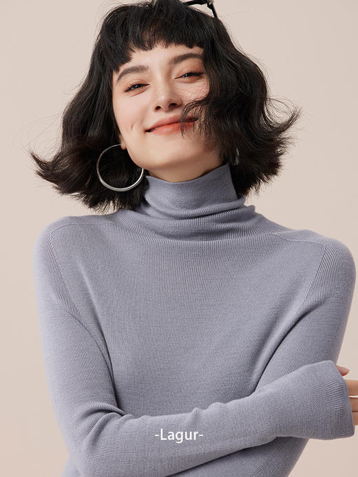 加厚版必囤天花板级一线成衣！2024新款加厚扬子纱打底衫高领内搭针织衫女款！ 商品图5