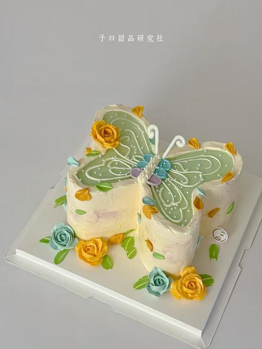 蝴蝶&裱花蛋糕（提前6小时预订） 商品图0