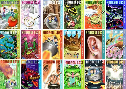 【赠原声音频·蓝思490L-600L】Andrew Lost 18册 安德鲁不见了系列章节书18册 自然科学科普小百科 美国小学推荐课外英语读物 英文版原版书籍 商品图2
