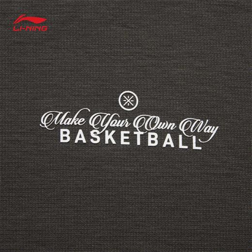 李宁韦德系列男子宽松套头连帽卫衣AWDU291 商品图3