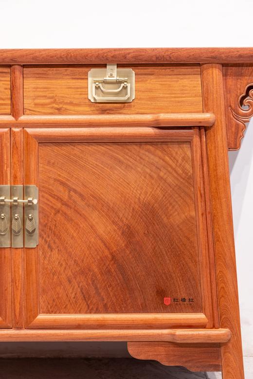 红桥红 家具严选  缅甸花梨(大果紫檀）  【138 二联橱】 商品图4