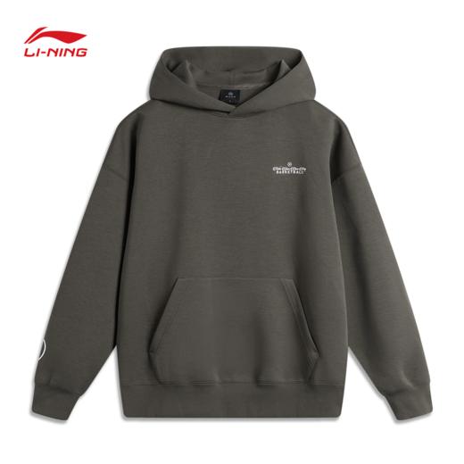 李宁韦德系列男子宽松套头连帽卫衣AWDU291 商品图0