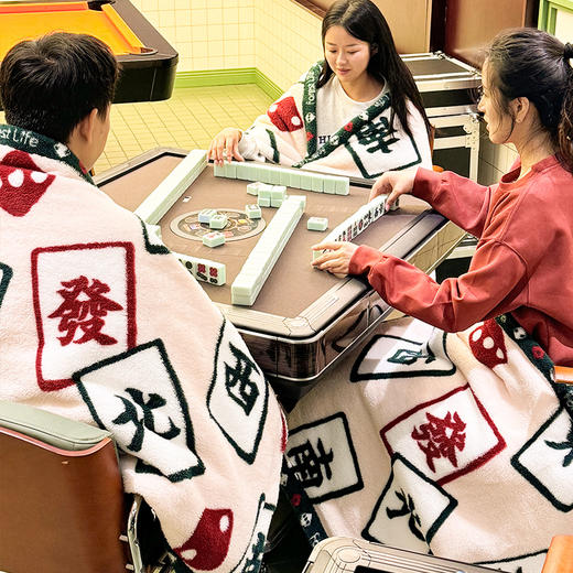 Forestlife暖身毯 （华夫格   雪尼尔  八方来财） 商品图6