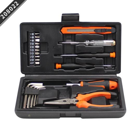 瑞德CREST工具箱套装 家用五金工具维修电工组合家庭多功能工具箱组套 208022 商品图0