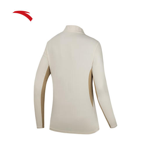 安踏（ANTA）中国国家地理丨长袖t恤女冬季新款户外半拉链运动上衣162446404 商品图1