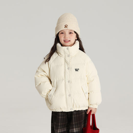 国标90白鸭绒女宝宝羽绒服！2024冬季新款女童短款羽绒服四级防水！ 商品图2